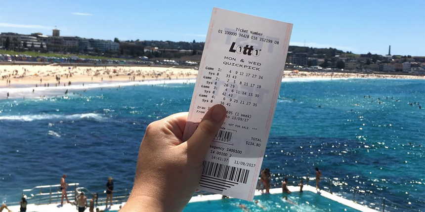 win the lottery in Australia