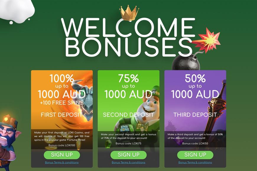 Loki Casino Bonus