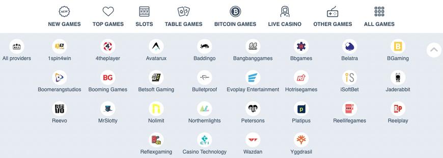 Syndicate Casino Games Providers