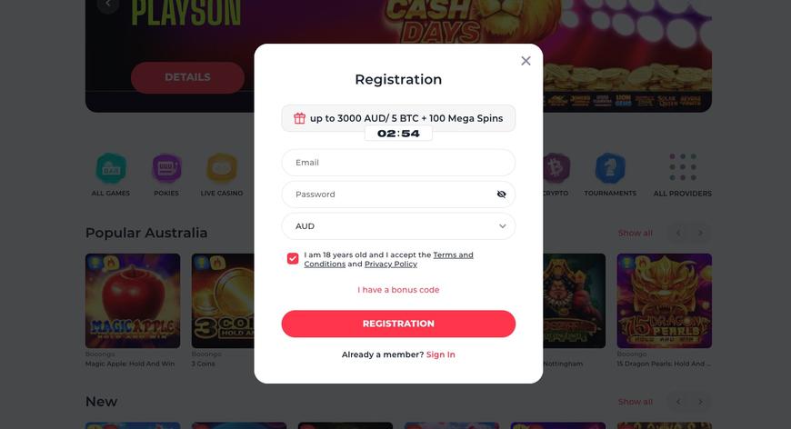 Yoju Casino Registration